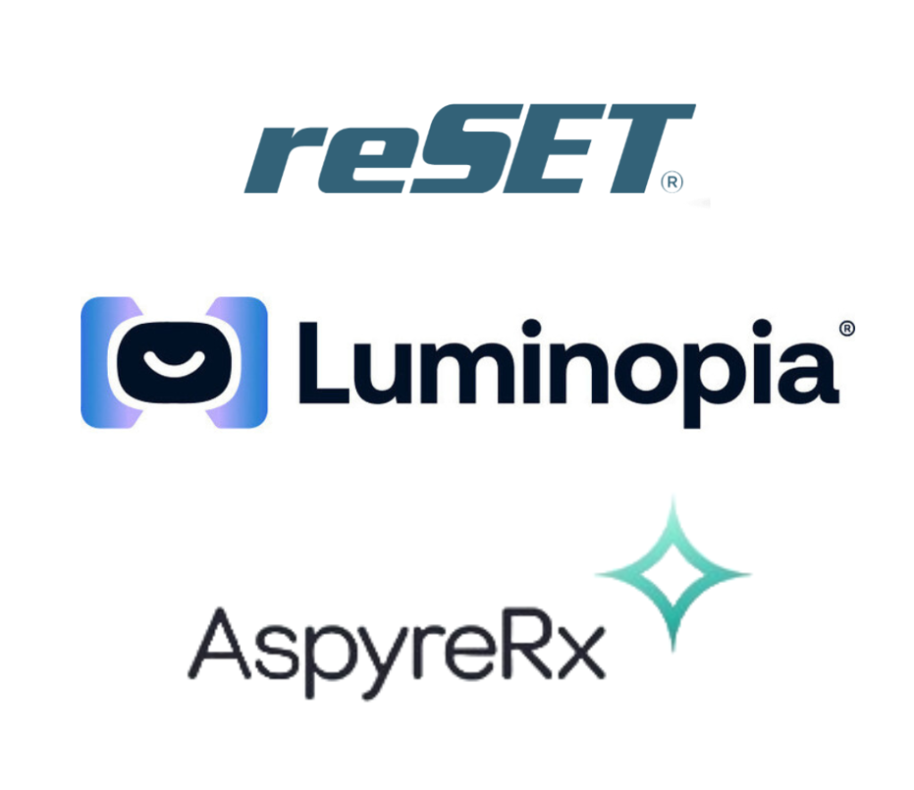 Logos Luminopia, Reset y AspyreRX
